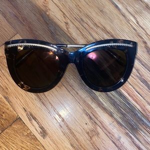 Bottega Veneta Tortoiseshell Sunglasses